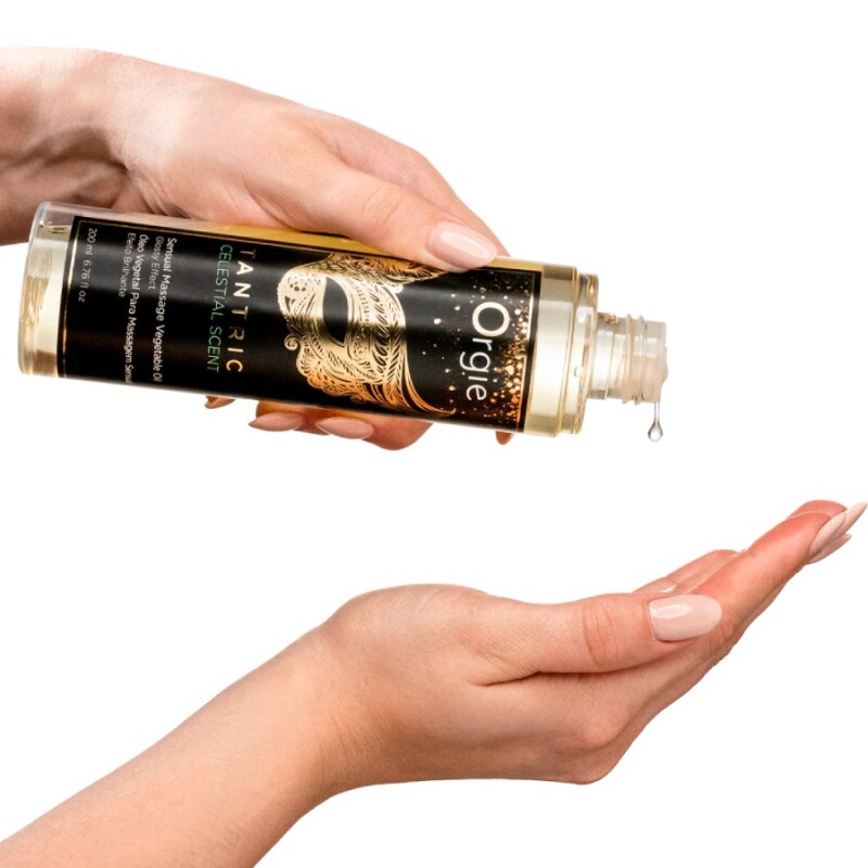 Масажна олійка Orgie Tantric Celestial Scent з ароматом, 200 мл - Изображение 2
