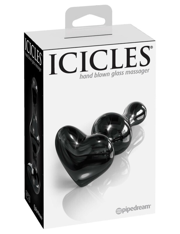 Анальна пробка pipedream Icicles скло - Зображення 3