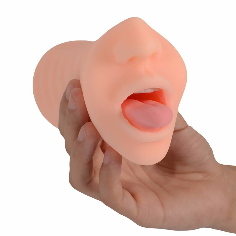 Мастурбатор рот, ніс і язик Oral sex