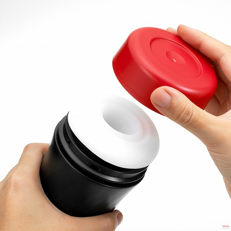 Мастурбатор нереалістичний Tenga Air-Tech TWIST Tickle Blue у колбі - Зображення 1