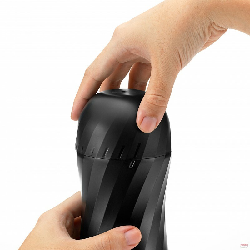 Мастурбатор нереалістичний Tenga Air-Tech TWIST Tickle Blue у колбі - Зображення 5