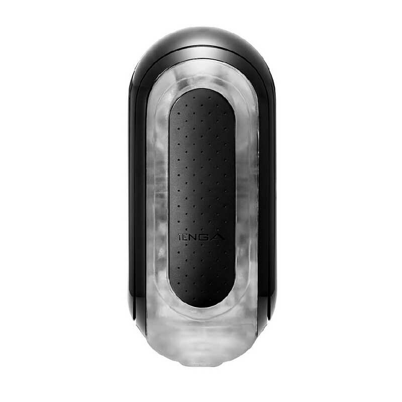 Мастурбатор нереалістичний Tenga Flip Zero, в колбі, чорний, 18 х 7 см