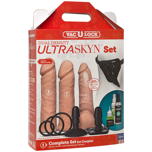 Набір страпонів Dual Density Set, Vac-U-Lock - Изображение 3