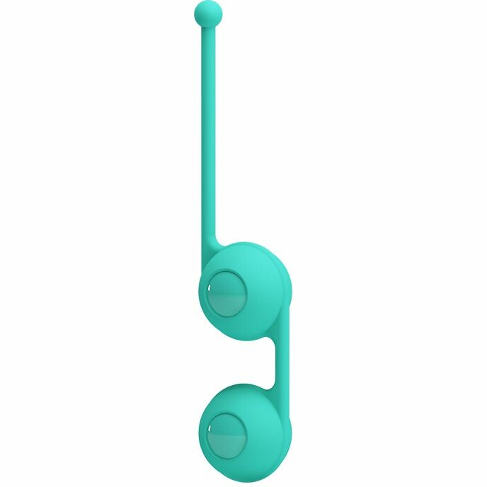 Вагінальні кульки зелені Kegel BALL - Изображение 4