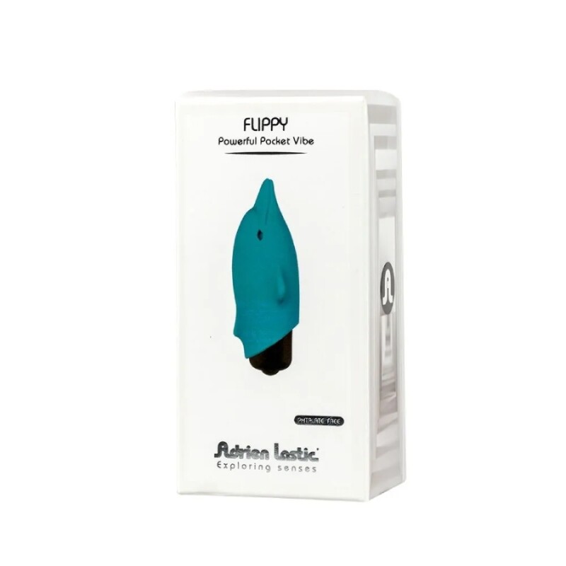 Мінівібратор Adrien Lastic Dolphin блакитний, 7.5 х 2.5 см - Изображение 2