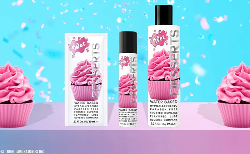 Лубрикант на водній основі, 89 мл, WET Dessert Frosted Cupcake, їстівний - Зображення 3