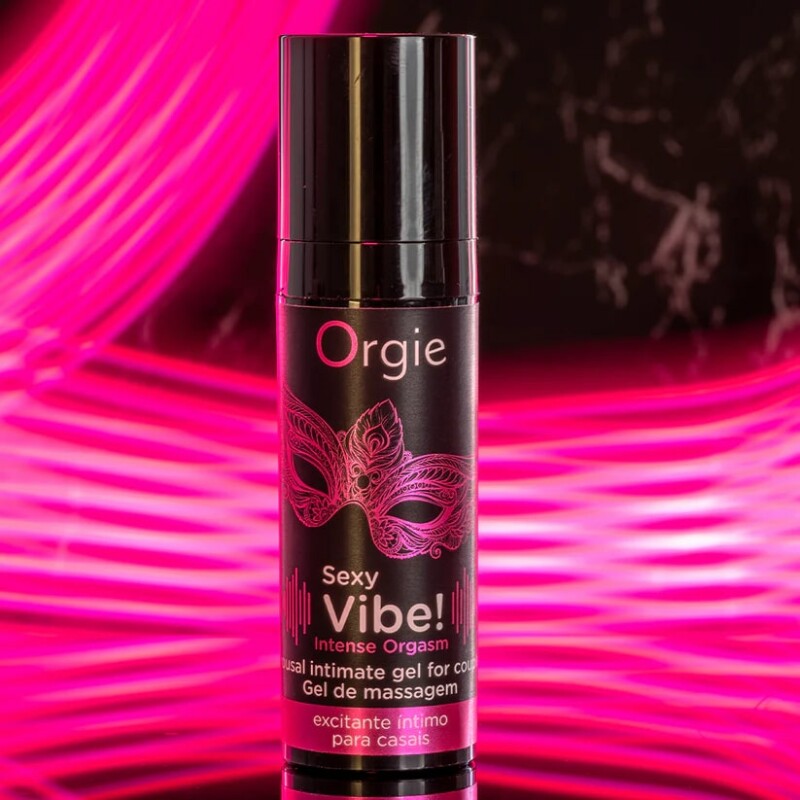 Рідкий вібратор для інтимних зон Orgie Sexy Vibe! Intense Orgasm посилення оргазму, 15 мл - Зображення 5