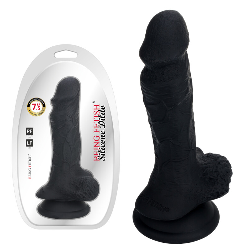 Фалоімітатор чорний BEING Fetish - Изображение 1