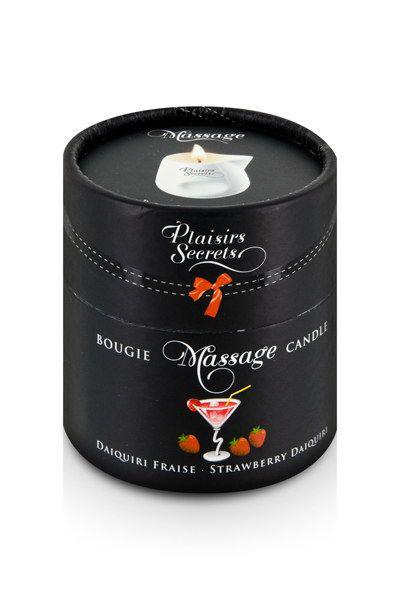Масажна Свічка Plaisirs Secrets Strawberry Daiquiri 80 мл - Зображення 2