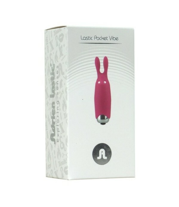 Мінівібратор Adrien Lastic Rabbit рожевий, 8.5 х 2.3 см - Зображення 2
