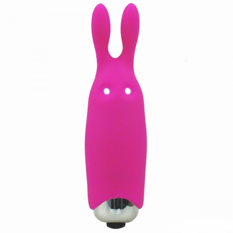 Мінівібратор Adrien Lastic Rabbit рожевий, 8.5 х 2.3 см - Зображення 1