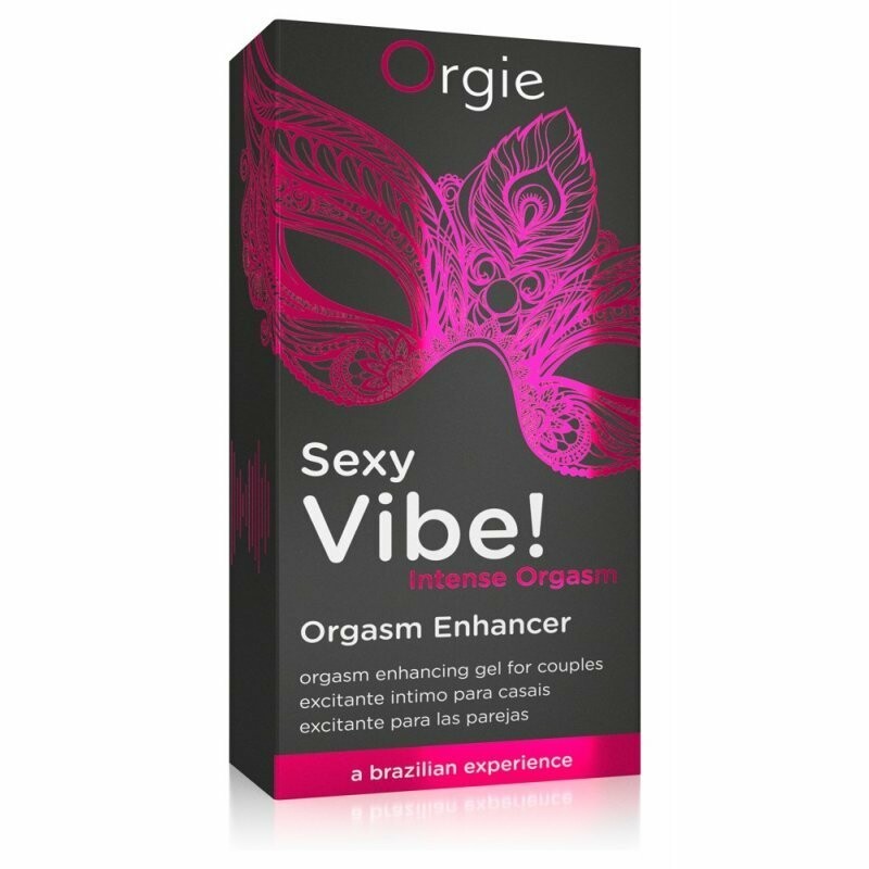 Рідкий вібратор для інтимних зон Orgie Sexy Vibe! Intense Orgasm посилення оргазму, 15 мл - Зображення 3