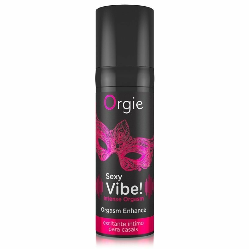 Рідкий вібратор для інтимних зон Orgie Sexy Vibe! Intense Orgasm посилення оргазму, 15 мл - Зображення 1