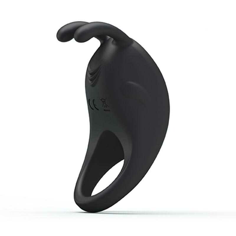 Ерекційне віброкільце Rabbit Vibrator з кліторальною стимуляцією - Зображення 2