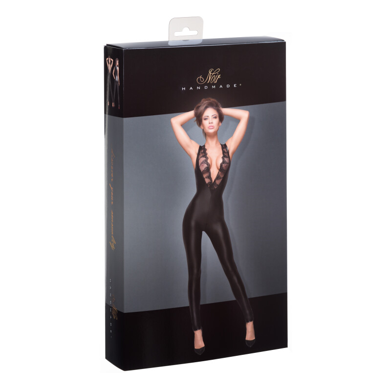 Комбінезон мереживне декольте F167 Noir Handmade M - Изображение 5