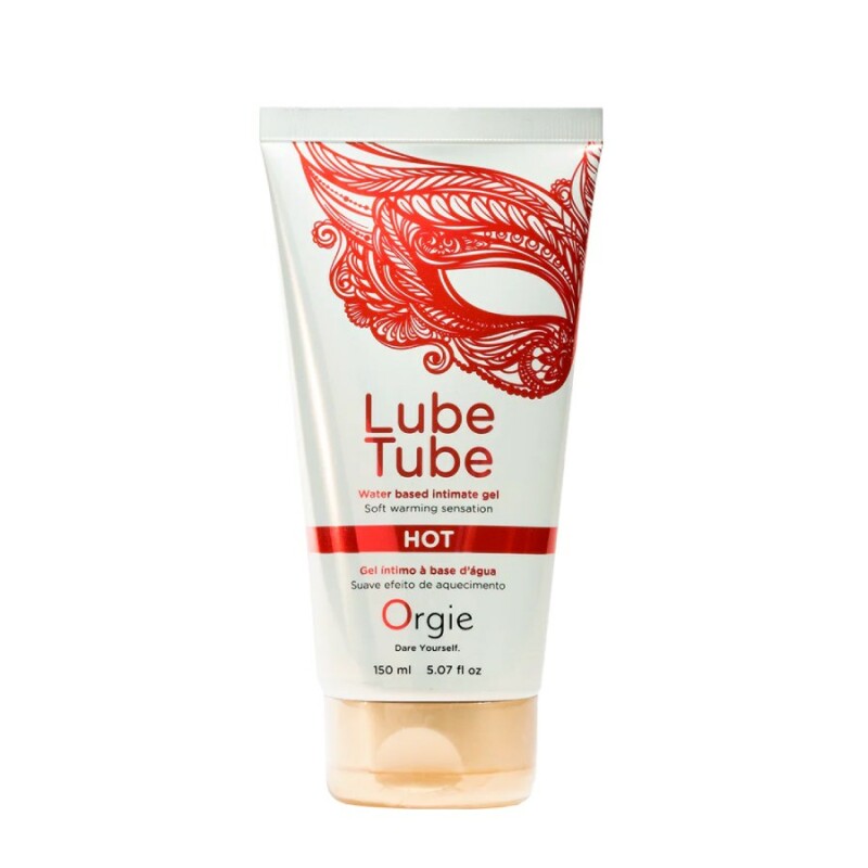 Лубрикант зігріваючий Orgie Lube Tube HOT на водній основі, 150 мл - Изображение 2