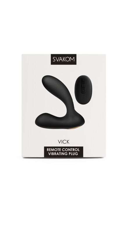 Масажер простати з пультом Svakom Vick Black - Зображення 8