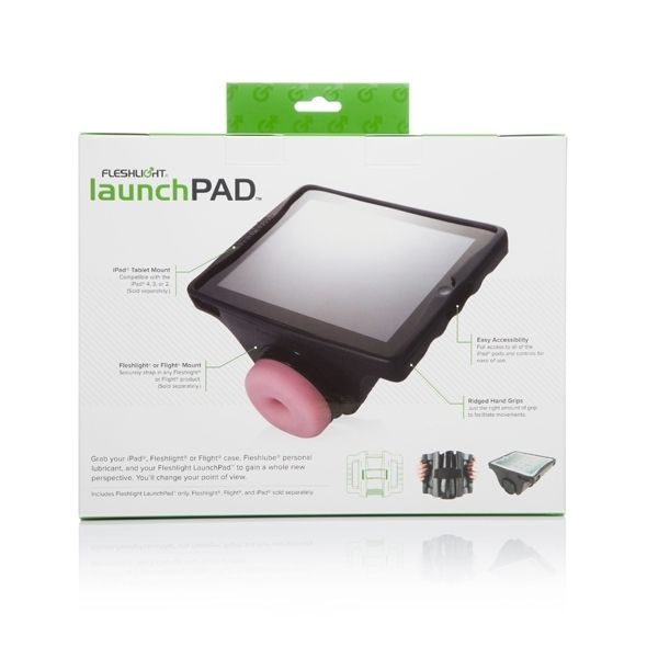 Чохол-кріплення для мастурбатора і планшета Fleshlight LaunchPad, чорний - Зображення 1