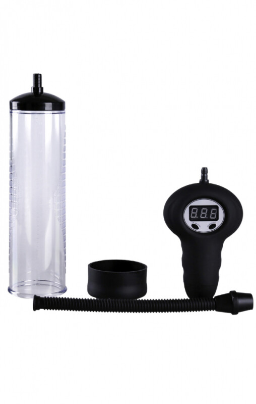 Автоматична помпа з цифровим манометром Penis Pump Men Digital - Зображення 1