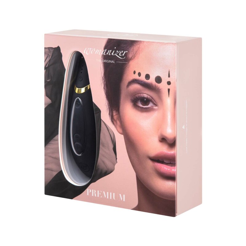 Womanizer Premium безконтактний кліторальний стимулятор Вуманайзер Преміум, чорний - Изображение 6
