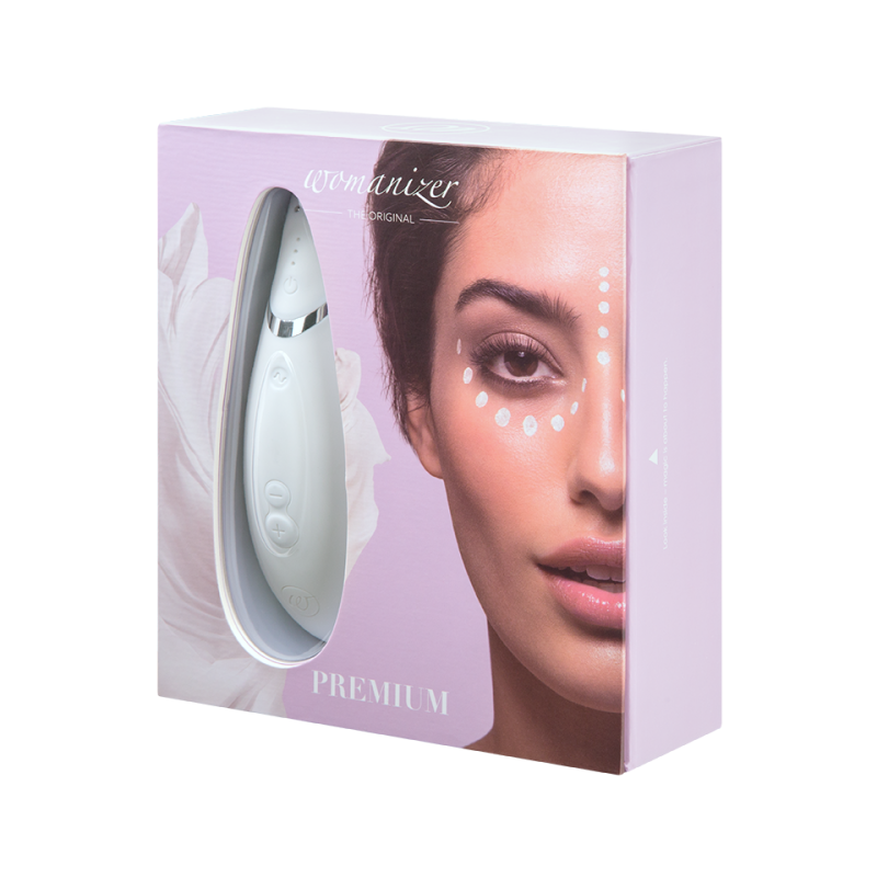 Womanizer Premium безконтактний кліторальний стимулятор Вуманайзер Преміум, білий - Изображение 6