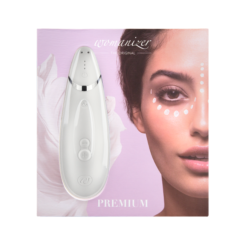 Womanizer Premium безконтактний кліторальний стимулятор Вуманайзер Преміум, білий - Изображение 7