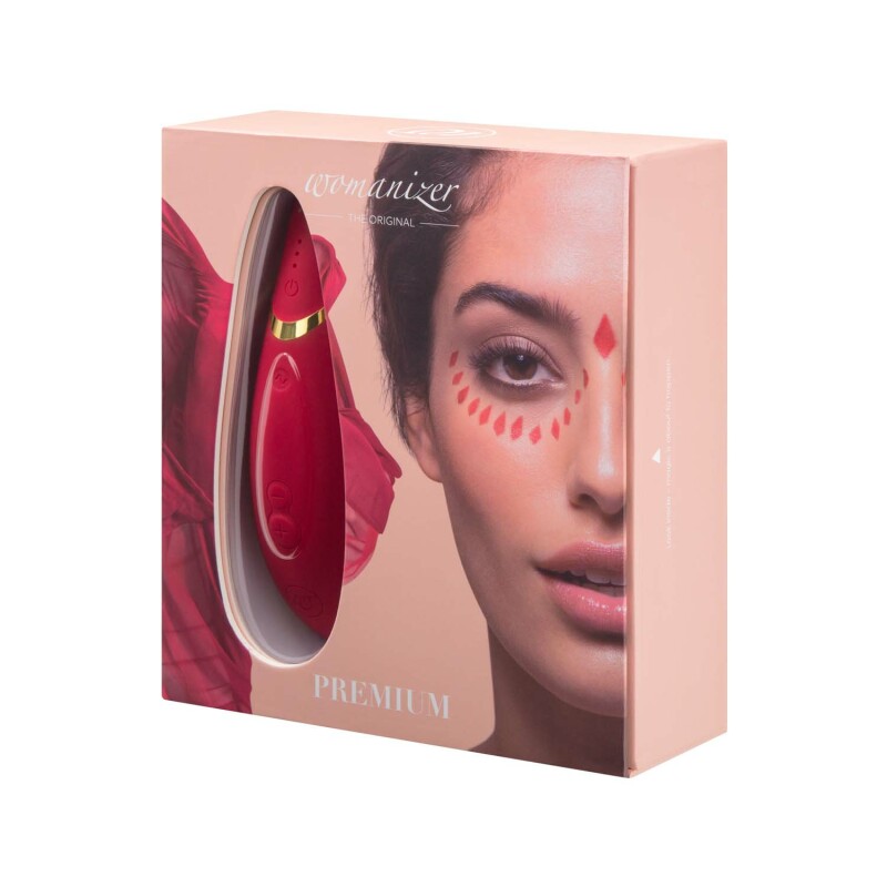Womanizer Premium безконтактний кліторальний стимулятор Вуманайзер Преміум, червоний - Изображение 7