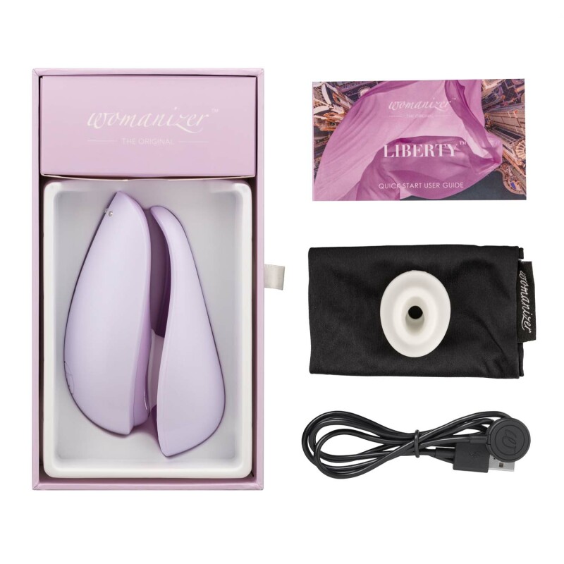 Безконтактний стимулятор Womanizer (Вуманайзер) Liberty Lilac - Изображение 9