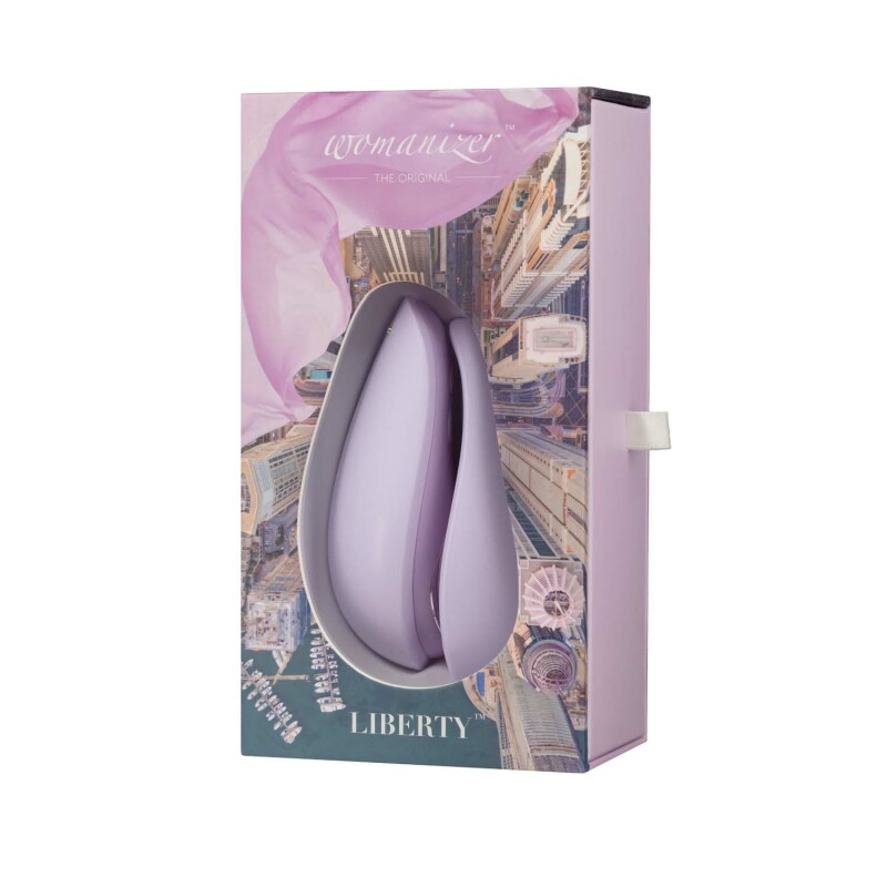 Безконтактний стимулятор Womanizer (Вуманайзер) Liberty Lilac - Изображение 8