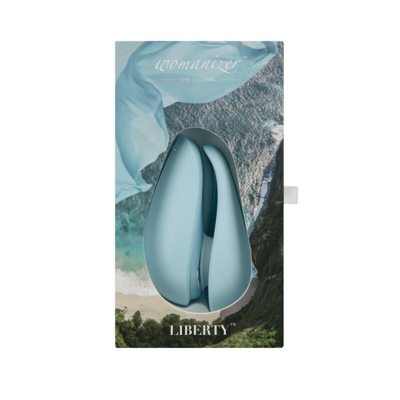 Безконтактний стимулятор Womanizer (Вуманайзер) Liberty Blue - Зображення 6