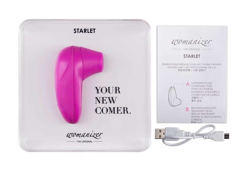 Безконтактний жіночий масажер Womanizer (Вуманайзер) Starlet Fuchsia - Зображення 8