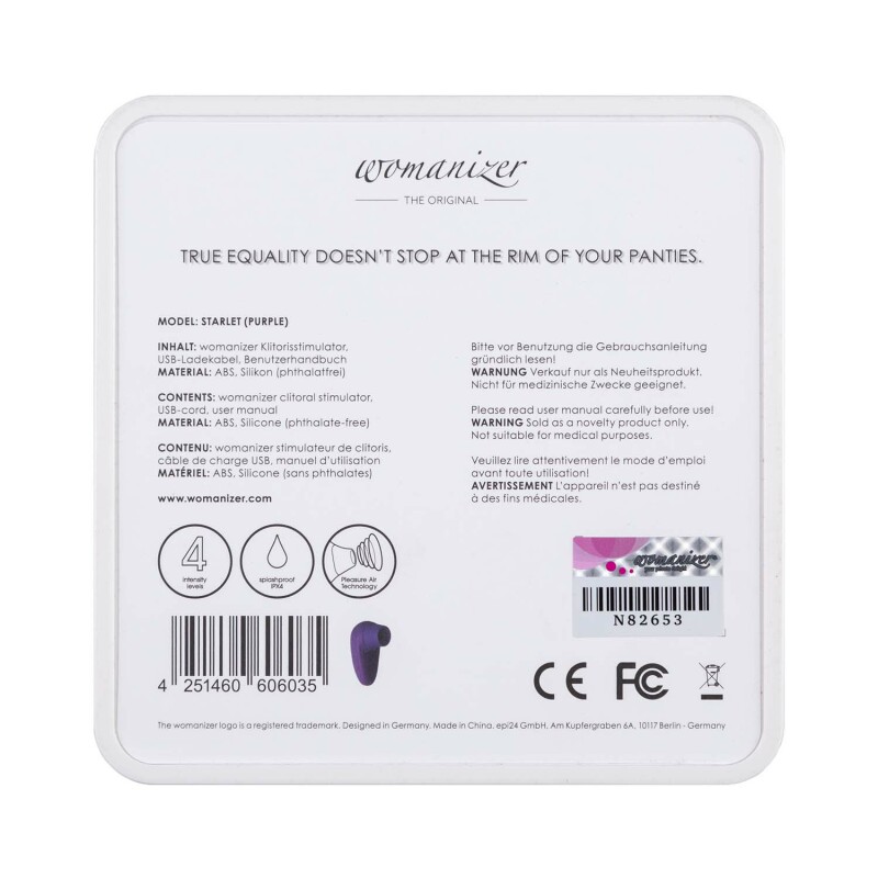 Безконтактний жіночий масажер Womanizer (Вуманайзер) Starlet Purple - Изображение 7