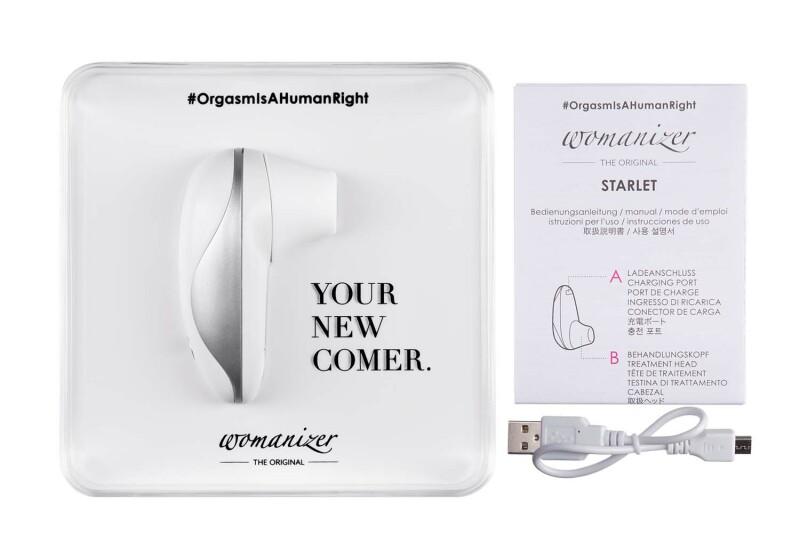 Безконтактний жіночий масажер Womanizer (Вуманайзер) Starlet Snow - Изображение 5