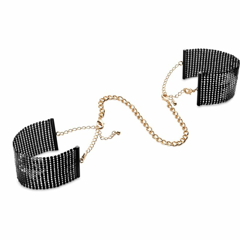Браслети-наручники Bijoux Indiscrets чорні, OS