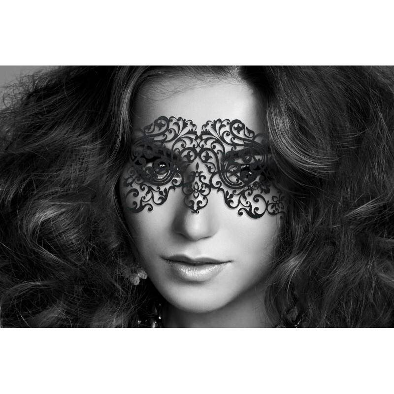 Самоклеюча вінілова маска Dalila Bijoux Indiscrets, чорна, One Size - Зображення 5