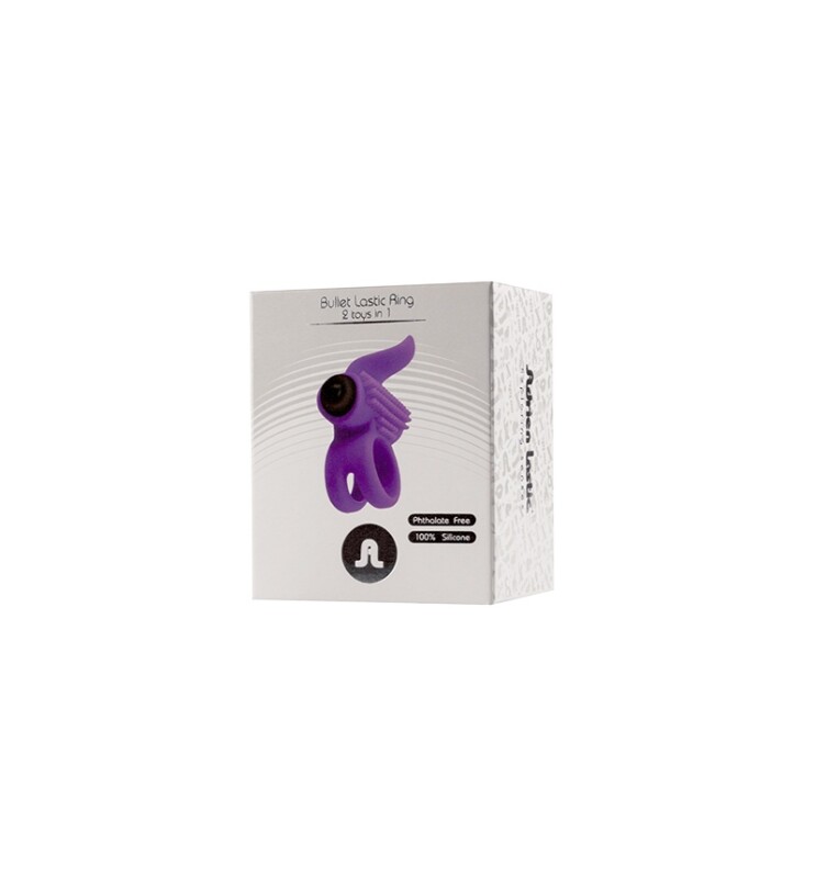 Ерекційне кільце Adrien Lastic Bullet Lastic Ring з вібрацією - Зображення 1