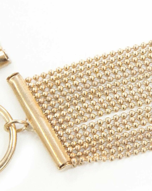 Кольє з намистин з ланцюжками Magnifique від Bijoux Indiscrets - Зображення 3