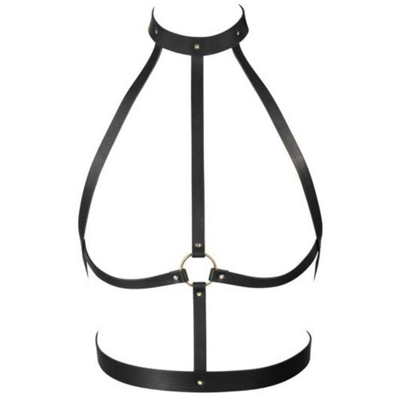 Портупея MAZE Bijoux Indiscrets з кільцем, чорна - Зображення 2
