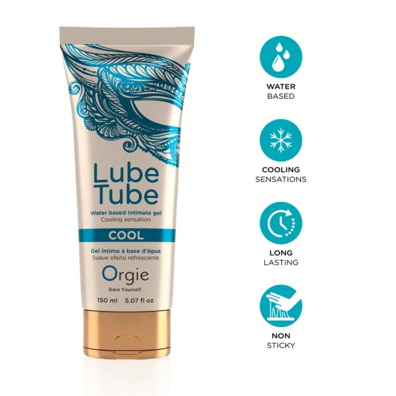 Лубрикант охолоджуючий Orgie Lube Tube Cool на водній основі, 150 мл