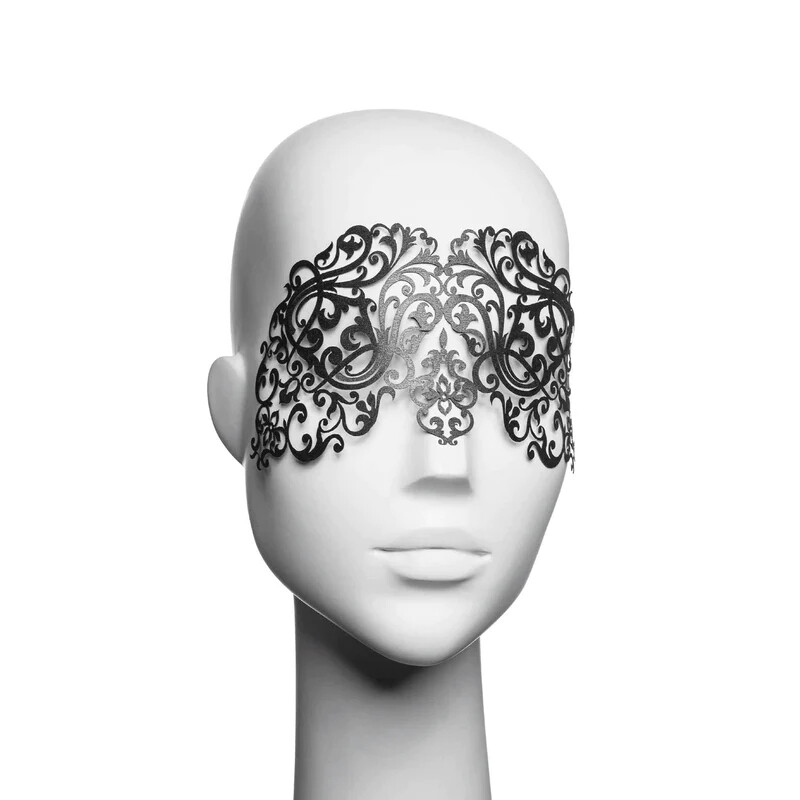 Самоклеюча вінілова маска Dalila Bijoux Indiscrets, чорна, One Size - Зображення 6