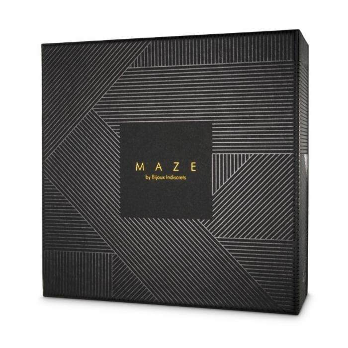 Портупея з кільцем на грудях MAZE Bijoux Indiscrets бежева, OS - Зображення 6