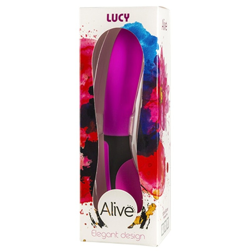 Вібратор Alive Lucy для точки G, фіолетовий, 18 х 3.3 см - Зображення 1