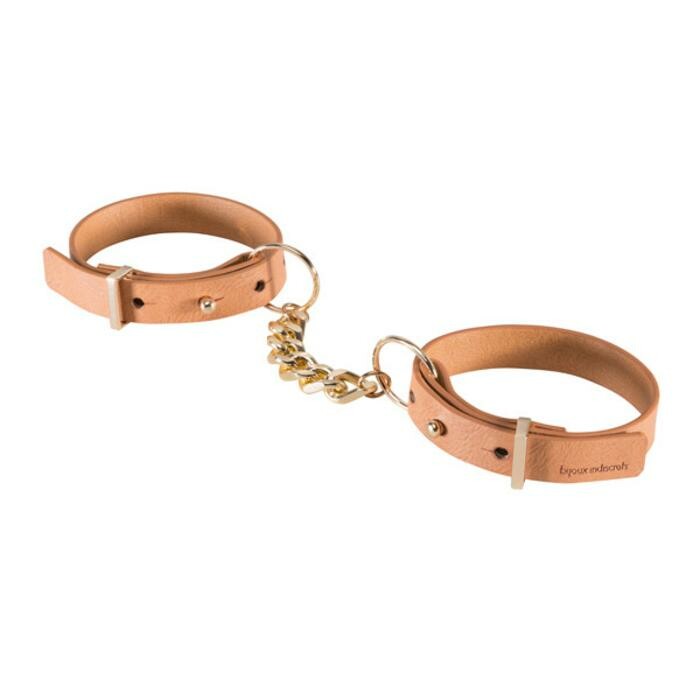Наручники вузькі MAZE Bijoux Indiscret бежеві, OS - Изображение 1