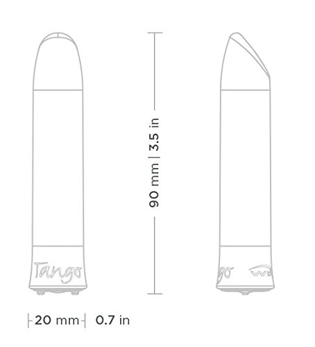 Вібратор міні We-Vibe Tango синій, 1.6 см х 8 см - Изображение 3