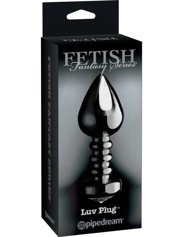 Анальна пробка чорна Fetish Lun Plug - Изображение 1