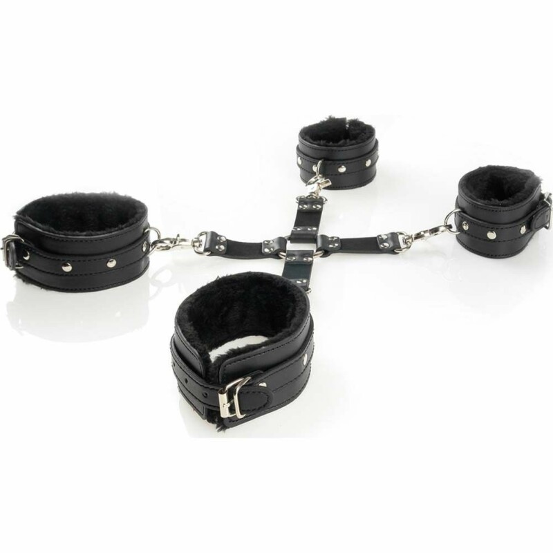 БОНДАЖНИЙ НАБІР FF LIMITED EDITION CUMFY HOGTIE BLACK - Изображение 3