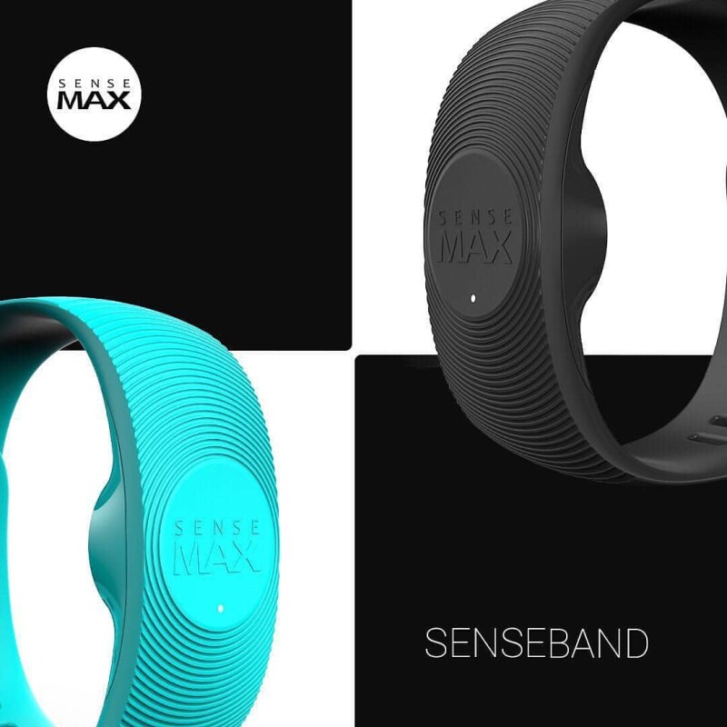 Браслет блакитний з Bluetooth SENSEBAND - Изображение 2
