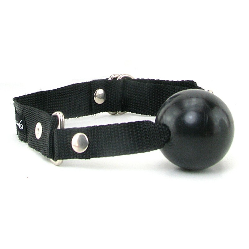 Кляп латексний, класичний Beginner's Ball Gag fetish 5 см - Зображення 1