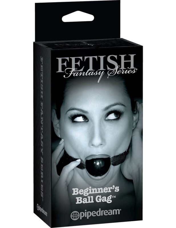 Кляп латексний, класичний Beginner's Ball Gag fetish 5 см - Зображення 2