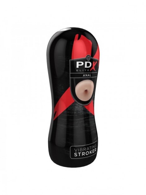 Мастурбатор з вібрацією pdx elite vibrating stroker Anal - Зображення 2